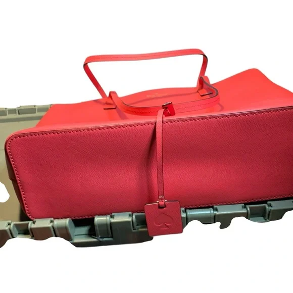 Kate Spade Coral Tote Bag - Picture 4 of 7